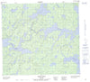 064H05 Wood Lake Canadian topographic map, 1:50,000 scale