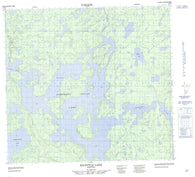 064H06 Kilfoyle Lake Canadian topographic map, 1:50,000 scale