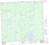 064H08 Freeman Lake Canadian topographic map, 1:50,000 scale