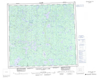 064H Northern Indian Lake Canadian topographic map, 1:250,000 scale