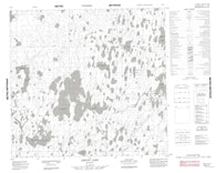 064I04 Ashley Lake Canadian topographic map, 1:50,000 scale