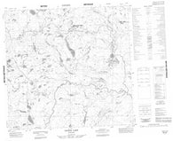 064I09 Nichol Lake Canadian topographic map, 1:50,000 scale