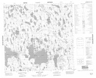 064I11 Quinn Lake Canadian topographic map, 1:50,000 scale