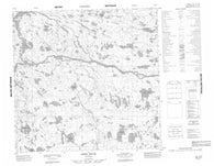 064I14 Steel River Canadian topographic map, 1:50,000 scale