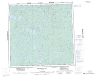 064I Shethanei Lake Canadian topographic map, 1:250,000 scale