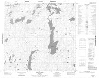 064J05 Sprott Lake Canadian topographic map, 1:50,000 scale