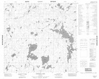 064J07 Kinsman Lake Canadian topographic map, 1:50,000 scale