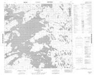 064J09 Tadoule Lake Canadian topographic map, 1:50,000 scale