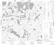 064J11 Lunney Lake Canadian topographic map, 1:50,000 scale