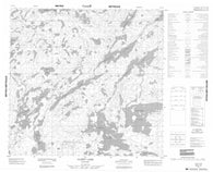 064J12 Clisby Lake Canadian topographic map, 1:50,000 scale