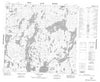 064K04 Engen Lake Canadian topographic map, 1:50,000 scale