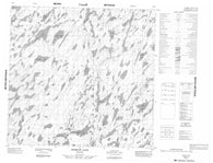 064K07 Morrow Lake Canadian topographic map, 1:50,000 scale