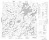 064K10 Paulson Lake Canadian topographic map, 1:50,000 scale