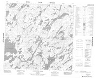 064K11 Chipewyan Falls Canadian topographic map, 1:50,000 scale