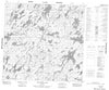 064K14 Rutledge Lake Canadian topographic map, 1:50,000 scale