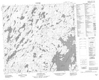064L01 Zangeza Bay Canadian topographic map, 1:50,000 scale