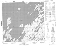 064L03 Hungry Island Canadian topographic map, 1:50,000 scale