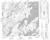 064L04 Hidden Bay Canadian topographic map, 1:50,000 scale