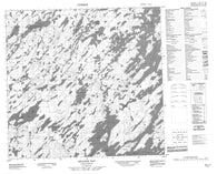 064L11 Killock Bay Canadian topographic map, 1:50,000 scale