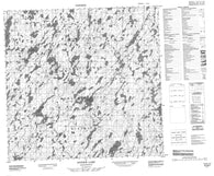 064M02 Eyinew Lake Canadian topographic map, 1:50,000 scale