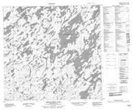 064M04 Misekumaw Lake Canadian topographic map, 1:50,000 scale