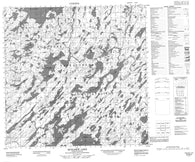 064M05 Mukasew Lake Canadian topographic map, 1:50,000 scale