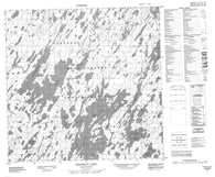 064M06 Franklin Lake Canadian topographic map, 1:50,000 scale