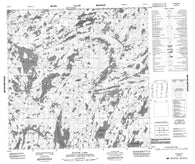 064M13 Wayow Lake Canadian topographic map, 1:50,000 scale