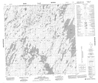 064M15 Warren  Lake Canadian topographic map, 1:50,000 scale