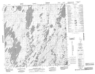064M16 Patterson Lake Canadian topographic map, 1:50,000 scale