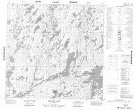 064N01 Minuhik Lake Canadian topographic map, 1:50,000 scale