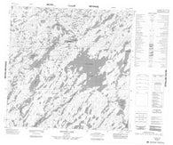 064N05 Snyder Lake Canadian topographic map, 1:50,000 scale
