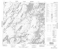 064N09 Turner Lake Canadian topographic map, 1:50,000 scale