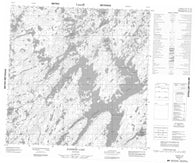 064N11 Kasmere Lake Canadian topographic map, 1:50,000 scale