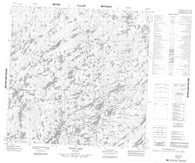 064N12 Wolk Lake Canadian topographic map, 1:50,000 scale