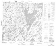 064N15 Putahow Lake Canadian topographic map, 1:50,000 scale