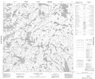 064O03 Canfield Lake Canadian topographic map, 1:50,000 scale