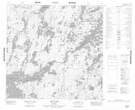 064O04 Doig Lake Canadian topographic map, 1:50,000 scale