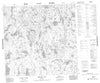 064P01 Hebner Lake Canadian topographic map, 1:50,000 scale