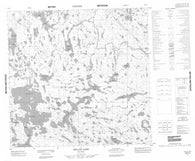 064P03 Sellar Lake Canadian topographic map, 1:50,000 scale