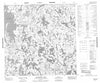 064P13 Wakefield Lake Canadian topographic map, 1:50,000 scale