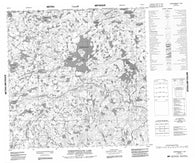 064P14 Commonwealth Lake Canadian topographic map, 1:50,000 scale