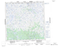 064P Nejanilini Lake Canadian topographic map, 1:250,000 scale