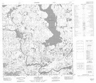 065A12 Longpre Lake Canadian topographic map, 1:50,000 scale