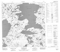 065A13 Tatinnai Lake Canadian topographic map, 1:50,000 scale