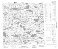 065A14 No Title Canadian topographic map, 1:50,000 scale