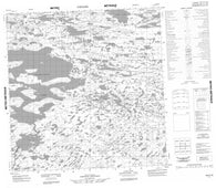 065A16 No Title Canadian topographic map, 1:50,000 scale