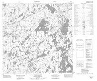 065B01 Trebell Lake Canadian topographic map, 1:50,000 scale