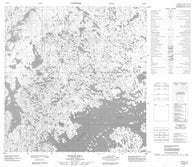 065B14 Burial Hill Canadian topographic map, 1:50,000 scale