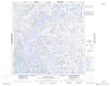 065B Nueltin Lake Canadian topographic map, 1:250,000 scale